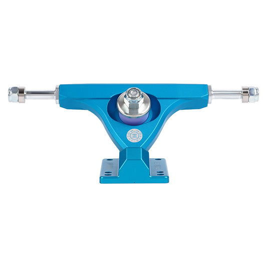 Caliber III: 125mm Precision 44° Raked Blue Longboard Truck - MUIRSKATE