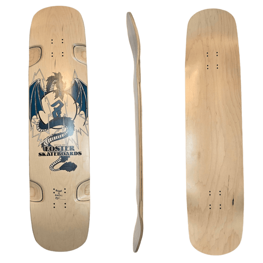 Foster: Biggie Q Longboard Skateboard Deck - MUIRSKATE