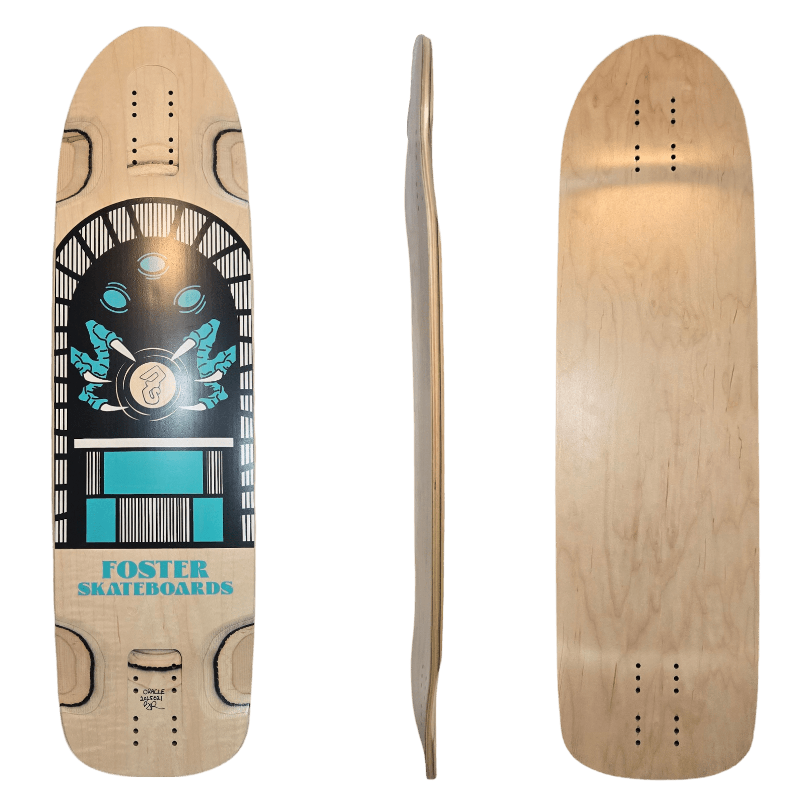 Foster: Oracle Longboard Deck - MUIRSKATE