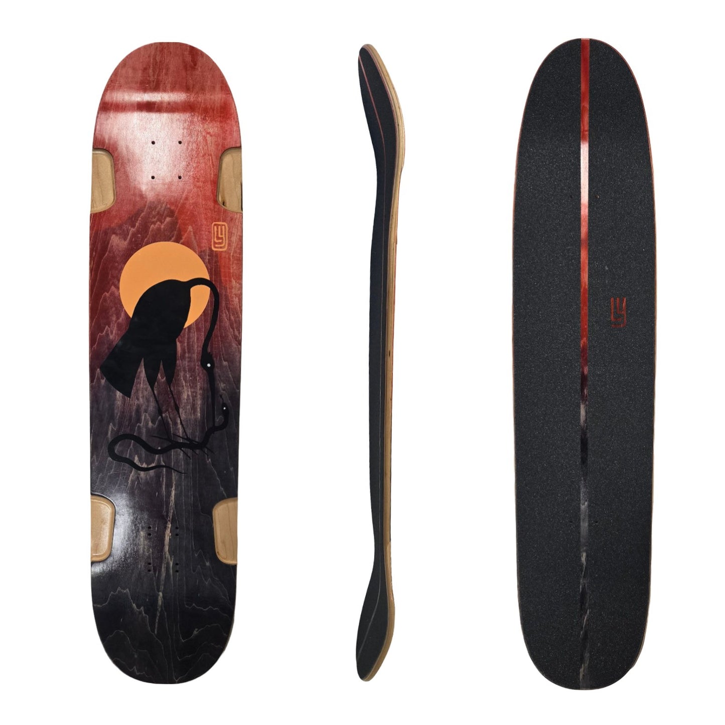 Landyachtz: Clark Crane Longboard Skateboard Deck - MUIRSKATE