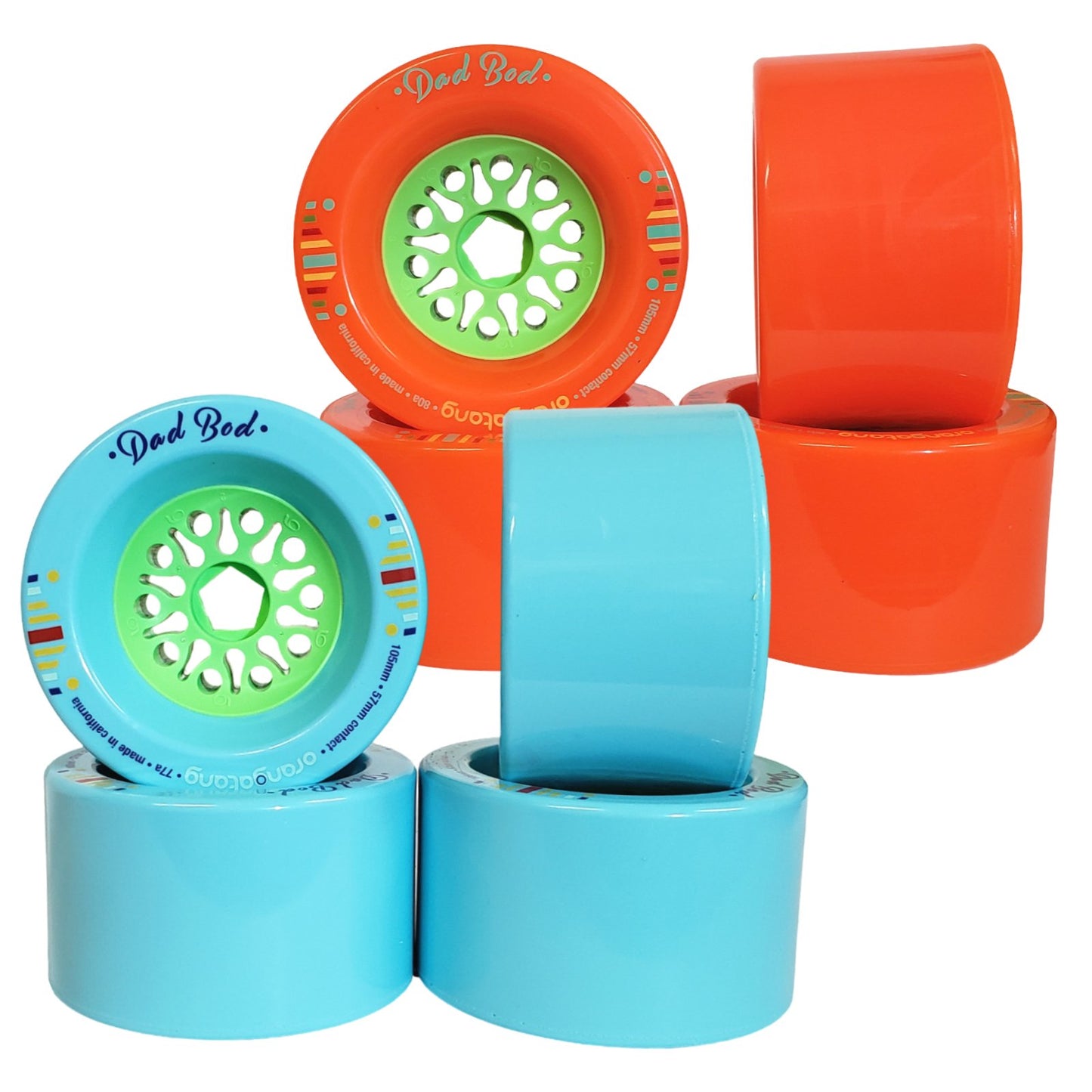 Orangatang: 105mm Dad Bod Longboard Wheels - MUIRSKATE