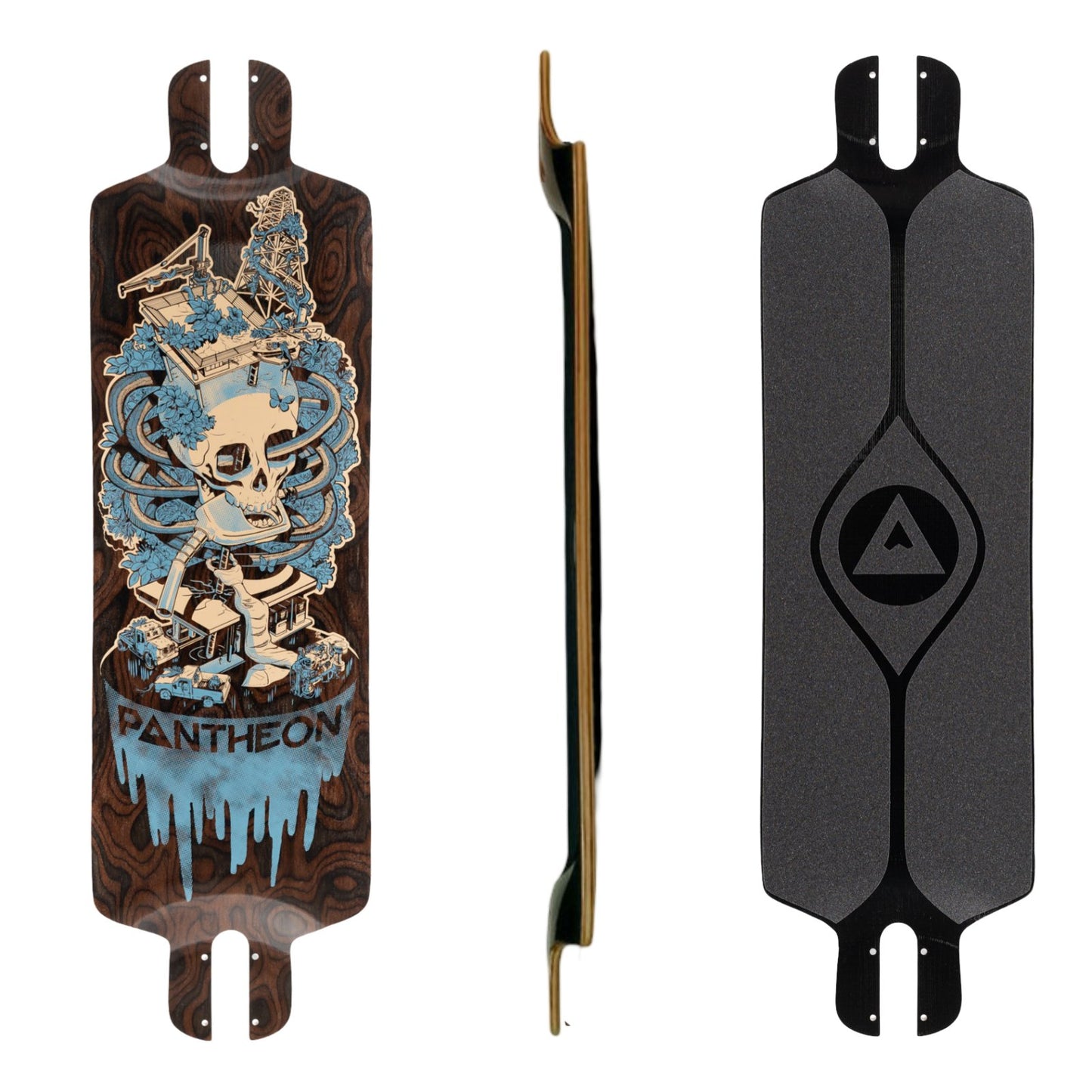 Pantheon: Pranayama Gas Guzzler Longboard Skateboard Deck - MUIRSKATE