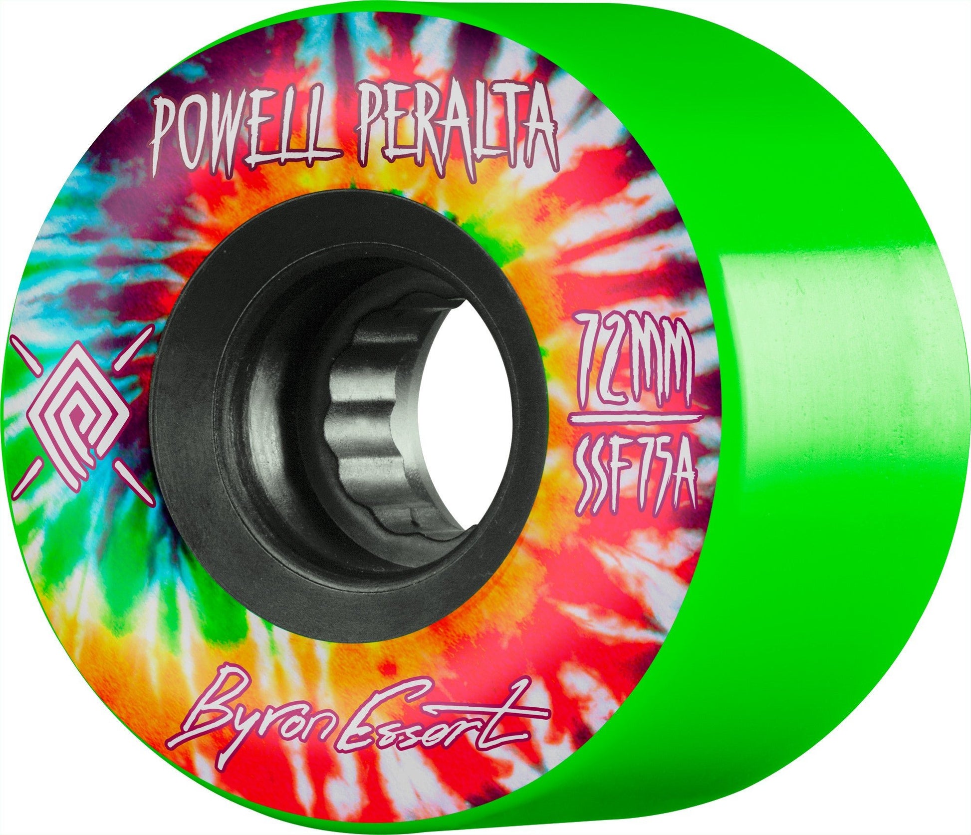 Powell Peralta: 72mm Byron Essert Longboards Skateboard Wheels (White) - MUIRSKATE