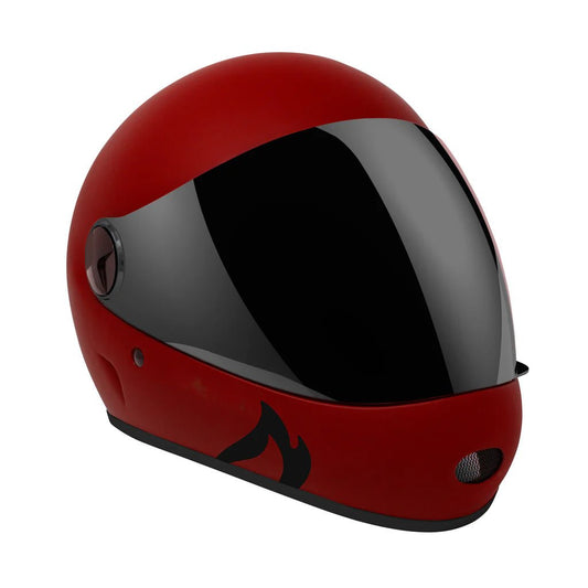 Predator: DH6 - XE Fullface Helmet (Matte Red) - MUIRSKATE