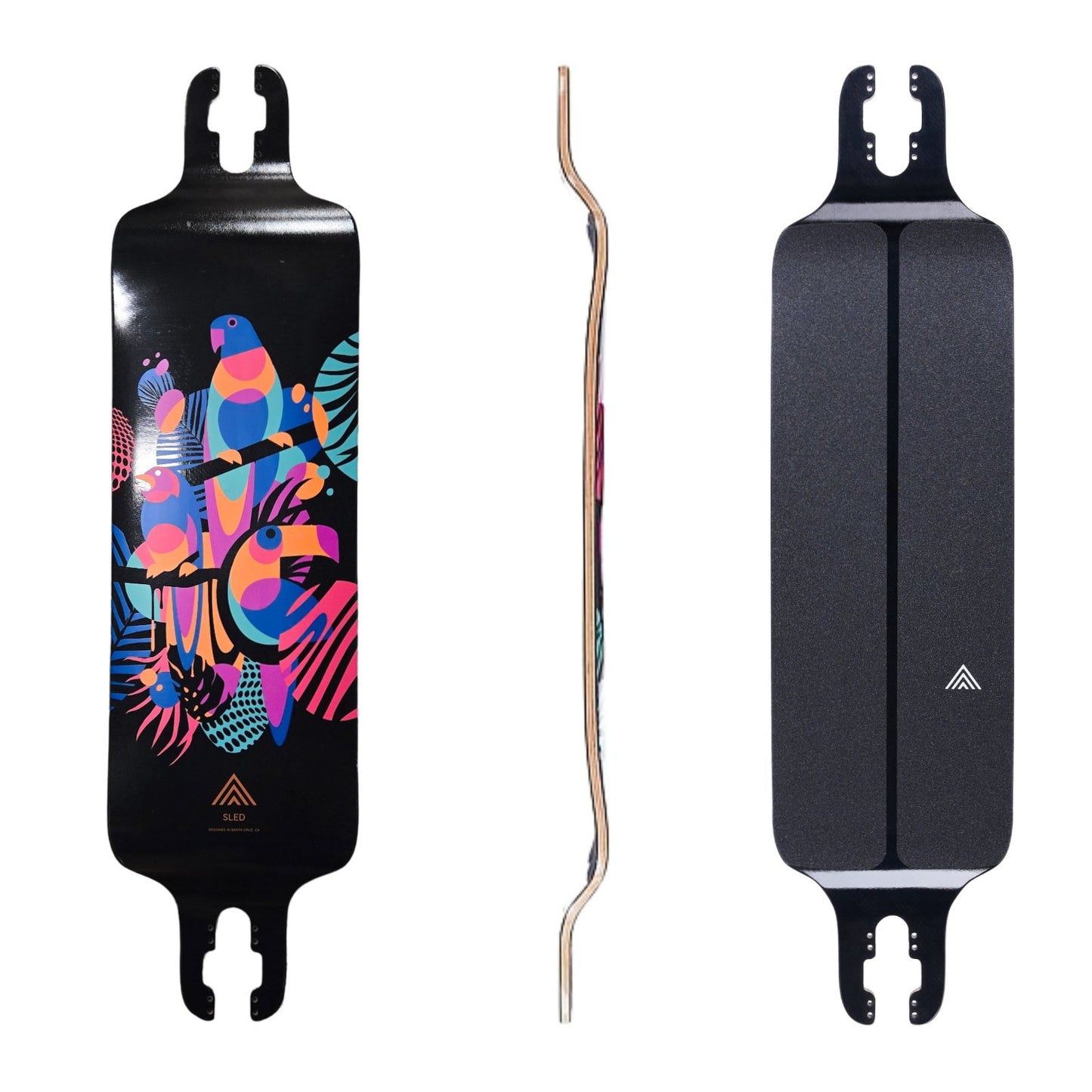 Prism: 35" Tropicalia Sled Longboard Deck - MUIRSKATE