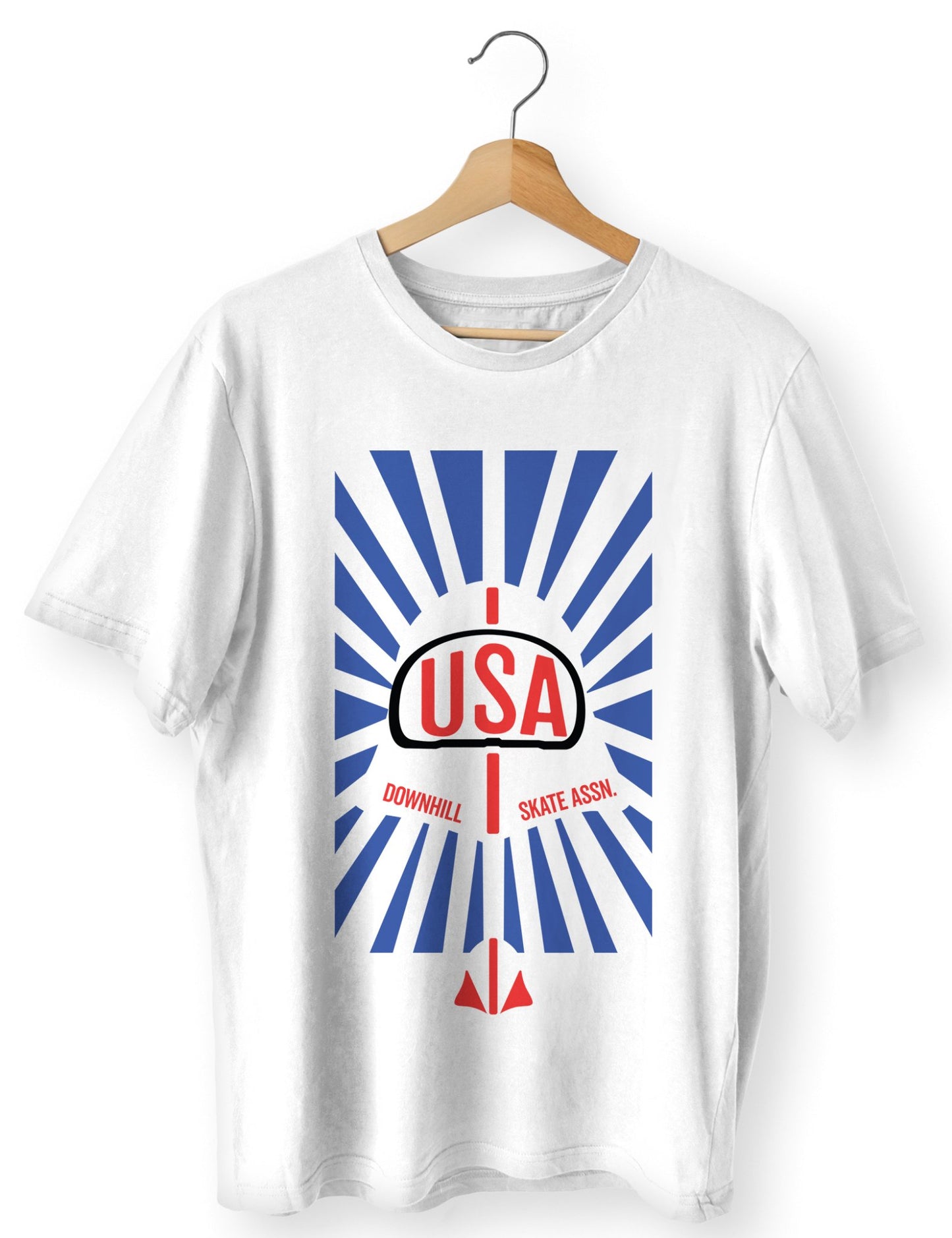 USADSA: USA DOWNHILL TEAM T-Shirt (PRE-ORDER ONLY) - MUIRSKATE