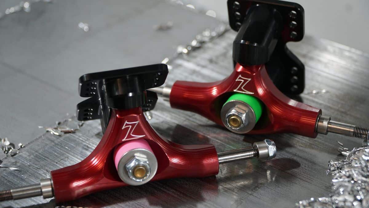 Zealous: 107mm - 120mm V2 Downhill Slalom Longboard Trucks - MUIRSKATE