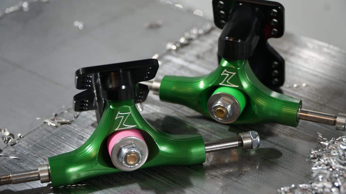 Zealous: 107mm - 120mm V2 Downhill Slalom Longboard Trucks - MUIRSKATE