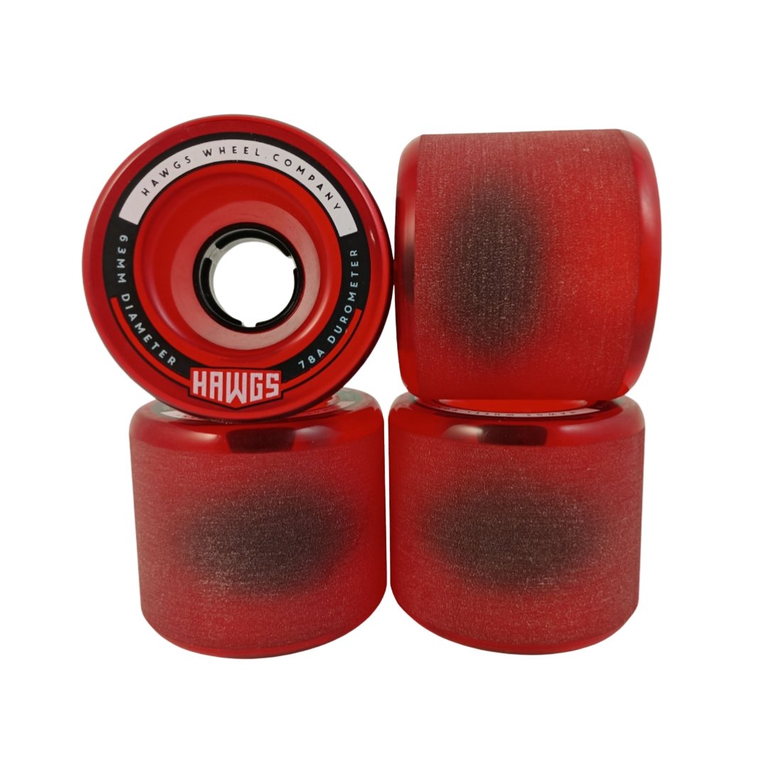 Hawgs: 63mm Fatty Hawgs Longboard Skateboard Wheels