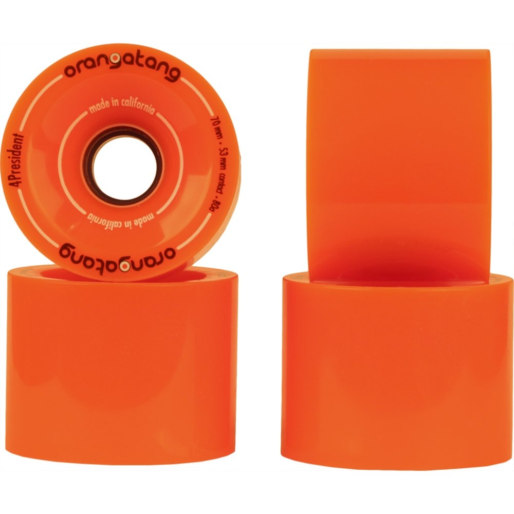 Orangatang: 70mm 4President Longboard Skateboard Wheels