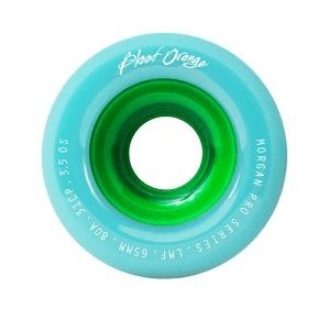 Blood Orange: PASTEL SERIES 70mm Longboard Skateboard Wheels - MUIRSKATE