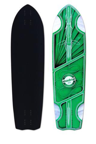 Madrid: Wraith 34.5" Longboard Skateboard Deck - MUIRSKATE