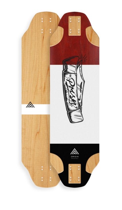 Prism: Origin Longboard Skateboard Deck - MUIRSKATE