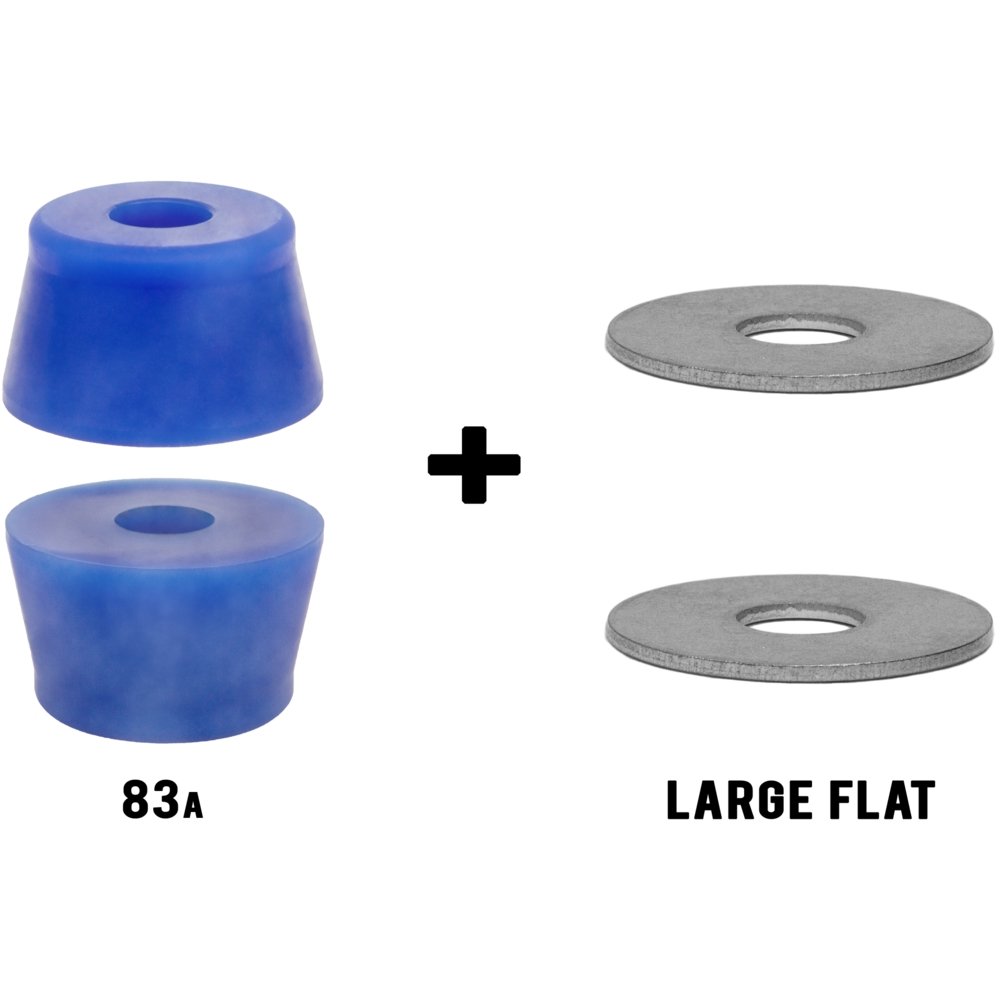 Riptide WFB **TALL FAT CONE** Longboard Skateboard Bushings Pack + Washers - MUIRSKATE